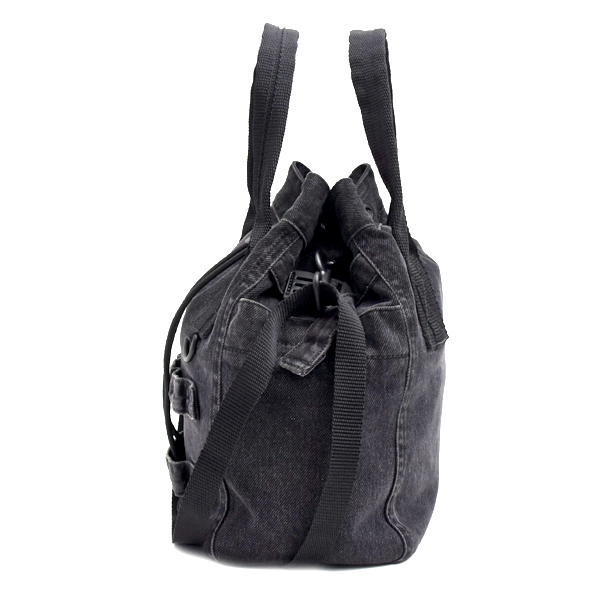 バレンシアガ バッグ レディース アーミー スモール 2WAY トートバッグ ショルダーバッグ デニム ブラック BALENCIAGA 644029 中古