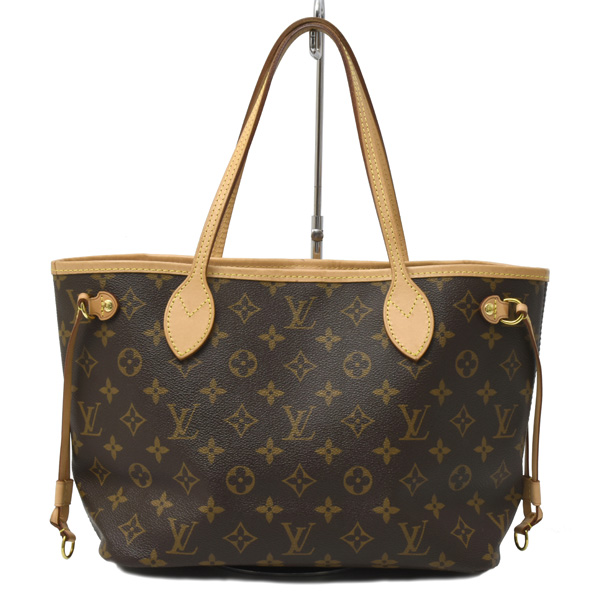 ルイヴィトン バッグ レディース ネヴァーフルPM トートバッグ モノグラム ピヴォワンヌ Louis Vuitton M41245 中古