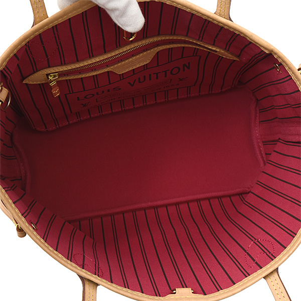 ルイヴィトン バッグ レディース ネヴァーフルPM トートバッグ モノグラム ピヴォワンヌ Louis Vuitton M41245 中古