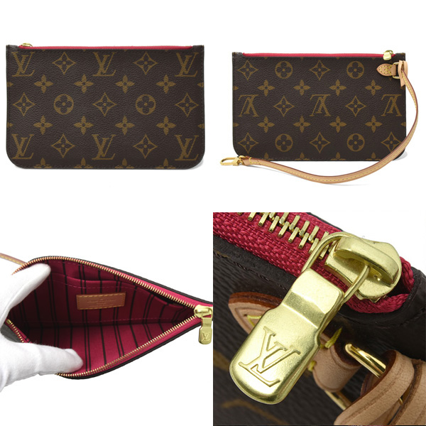 ルイヴィトン バッグ レディース ネヴァーフルPM トートバッグ モノグラム ピヴォワンヌ Louis Vuitton M41245 中古