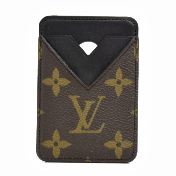 ルイヴィトン ブランド小物 メンズ モノグラムマカサー ポルトカルト マグネット カードケース M13185 Louis Vuitton 中古