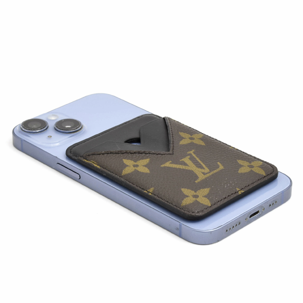 ルイヴィトン ブランド小物 メンズ モノグラムマカサー ポルトカルト マグネット カードケース M13185 Louis Vuitton 中古