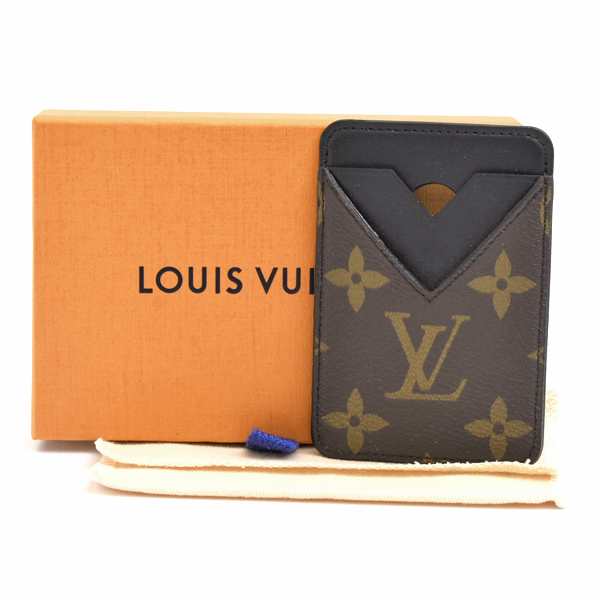 ルイヴィトン ブランド小物 メンズ モノグラムマカサー ポルトカルト マグネット カードケース M13185 Louis Vuitton 中古