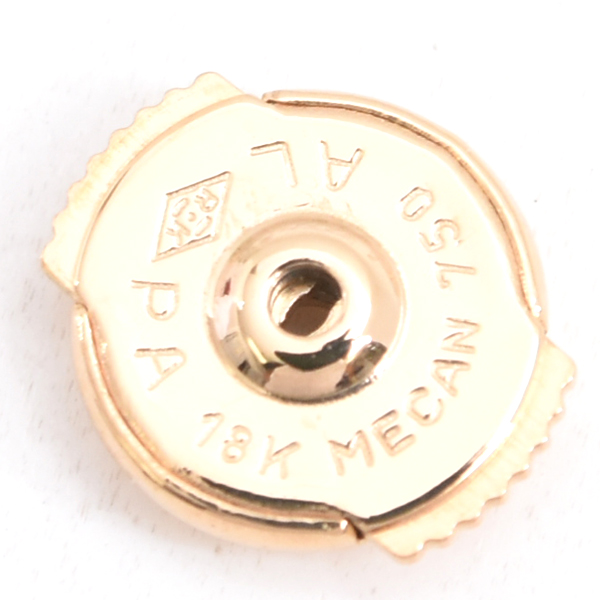 カルティエ ピアス レディース ラブ フープ ピアス 5.4mm幅 イエローゴールド Cartier 750YG 中古