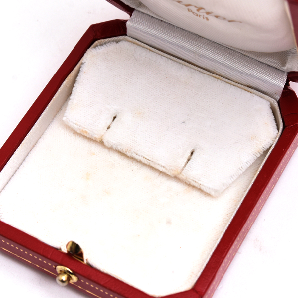 カルティエ ピアス レディース ラブ フープ ピアス 5.4mm幅 イエローゴールド Cartier 750YG 中古