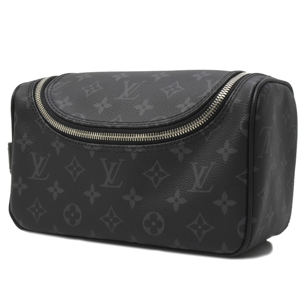 ルイヴィトン バッグ メンズ トイレタリー バッグ クラッチバッグ モノグラムエクスリプス ブラック Louis Vuitton M11510 中古