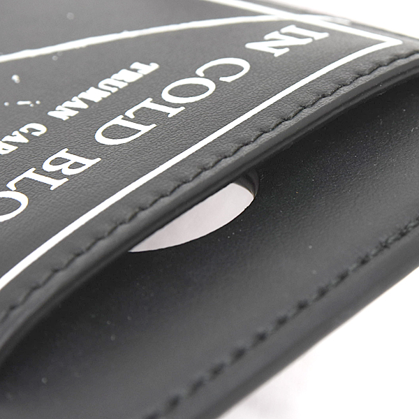 クリスチャンディオール カードケース メンズ マグネット カードホルダー カーフ ブラック Christian Dior 2BTCH207GUU 中古