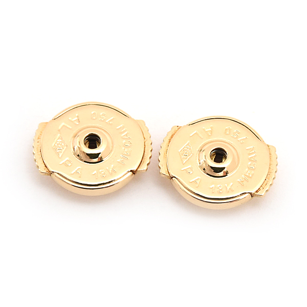 カルティエ ピアス レディース トリニティ ツイスト フープピアス ゴールド Cartier 750YG×WG×PG 中古