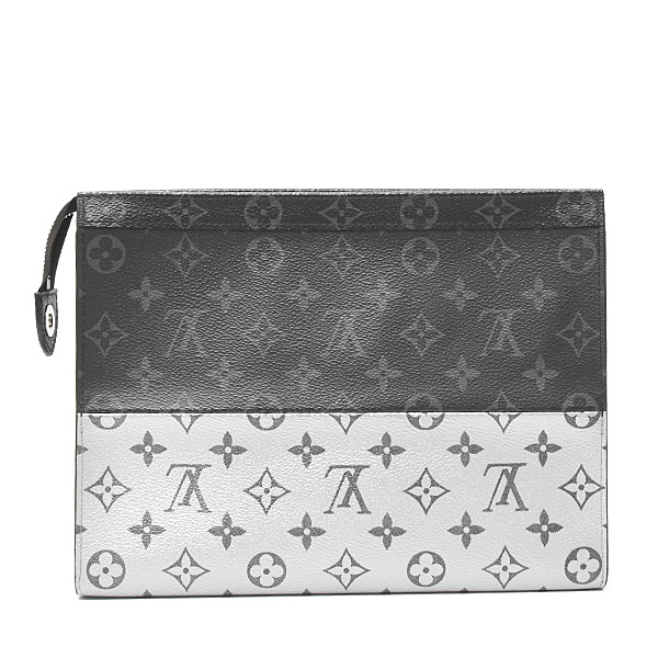 ルイヴィトン バッグ メンズ モノグラム エクリプス スプリット ポシェットヴォワヤージュMM Louis Vuitton M63039 中古
