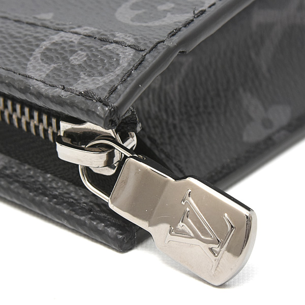 ルイヴィトン バッグ メンズ モノグラム エクリプス スプリット ポシェットヴォワヤージュMM Louis Vuitton M63039 中古