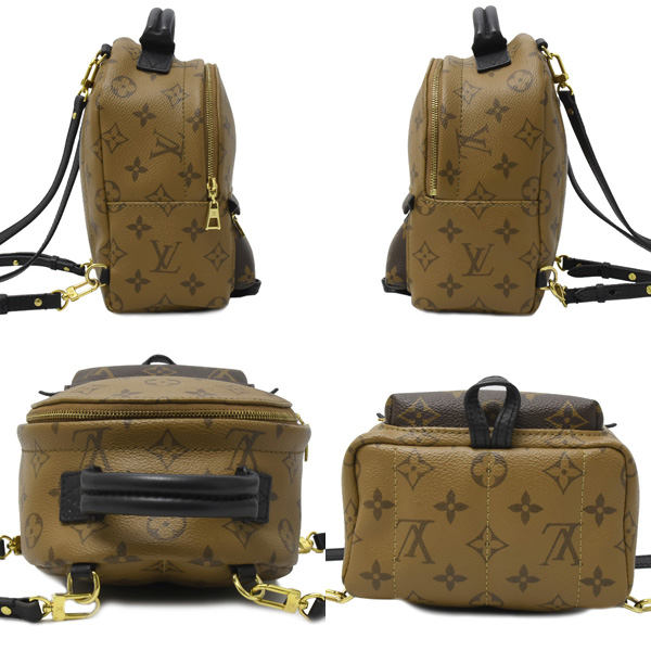 ルイヴィトン バッグ レディース パームスプリングス バックパック ミニ モノグラムリバース Louis Vuitton M42411 中古