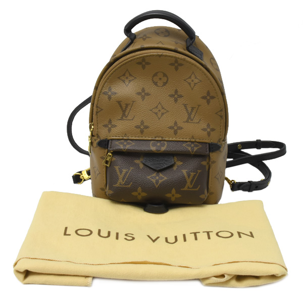 ルイヴィトン バッグ レディース パームスプリングス バックパック ミニ モノグラムリバース Louis Vuitton M42411 中古