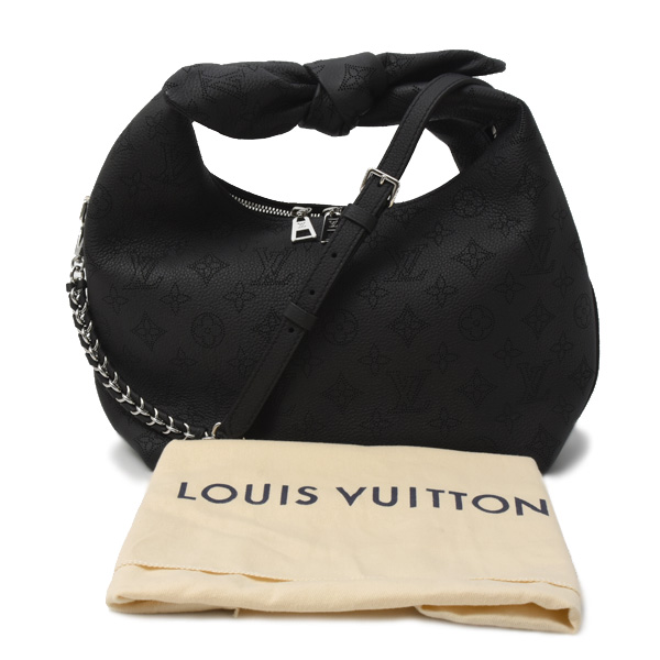 ルイヴィトン バッグ レディース ホワイノットPM ショルダーバッグ 2WAY マヒナ ノワール Louis Vuitton M20703 中古