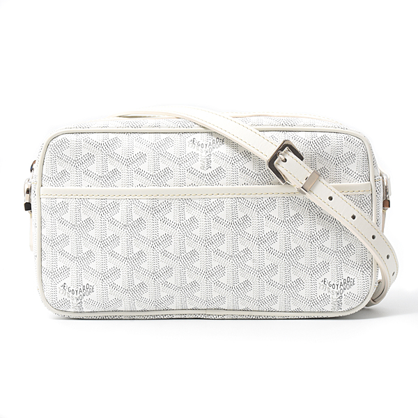ゴヤール バッグ レディース ヘリンボーン カップヴェール PM ショルダーバッグ PVC ホワイト GOYARD CAPVE2PMLTY 中古