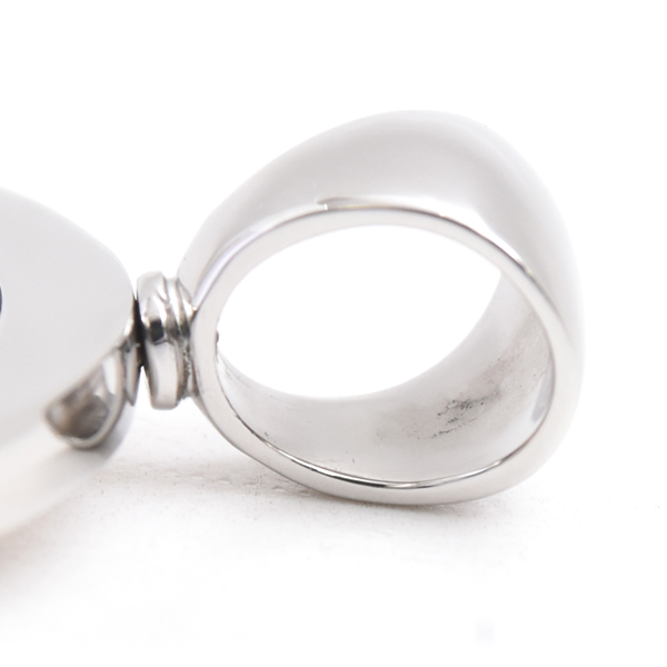 ブルガリ ペンダント メンズ トンドサン パヴェダイヤモンド ペンダントトップ ステンレス ゴールド BVLGARI SS×750YG 中古