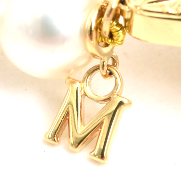 ミキモト ブレス レディース 2連 パール ブレスレット 7.5mm～7.9mm珠 ゴールド MIKIMOTO K18 中古
