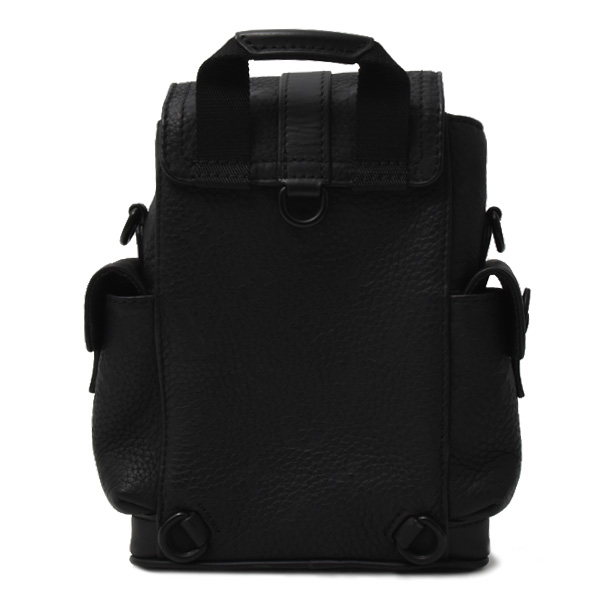 ルイヴィトン バッグ メンズ ナノ クリストファー ショルダーバッグ 2WAY トリヨンレザー ノワール Louis Vuitton M83164 中古