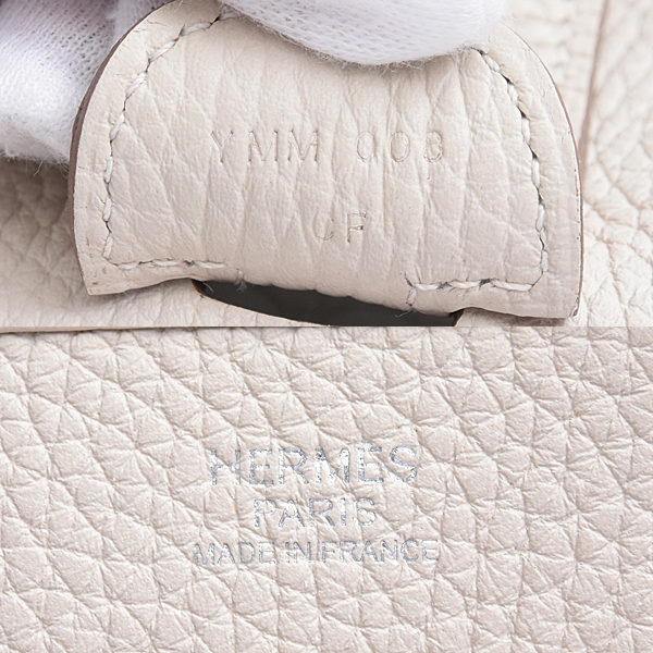 エルメス バッグ レディース エヴリン3 GM ショルダーバッグ トリヨンクレマンス オフホワイト HERMES Y刻印 中古