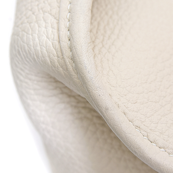 エルメス バッグ レディース エヴリン3 GM ショルダーバッグ トリヨンクレマンス オフホワイト HERMES Y刻印 中古