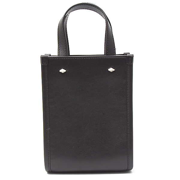 ジミーチュウ バッグ レディース 2WAYトートバッグ MINI N/S TOTE レザー ブラック JIMMY CHOO 中古