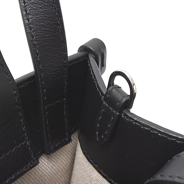 ジミーチュウ バッグ レディース 2WAYトートバッグ MINI N/S TOTE レザー ブラック JIMMY CHOO 中古