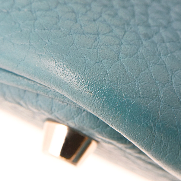 エルメス バッグ レディース ピコタンロックPM □R刻 トリヨンクレマンス ブルージーン HERMES 中古