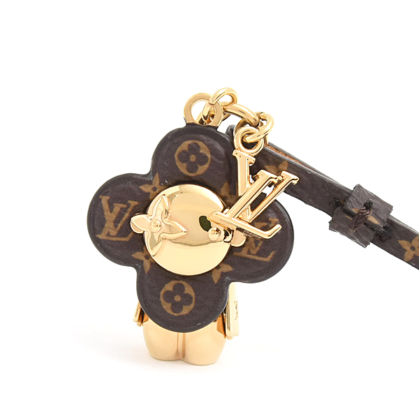 ルイヴィトン キーホルダー レディース バッグチャーム・ミニ ヴィヴィエンヌ ストラップ モノグラム Louis Vuitton M02177 中古
