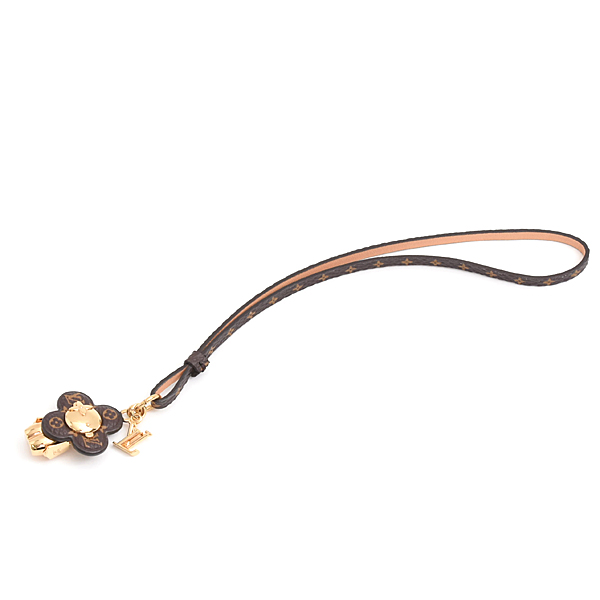 ルイヴィトン キーホルダー レディース バッグチャーム・ミニ ヴィヴィエンヌ ストラップ モノグラム Louis Vuitton M02177 中古