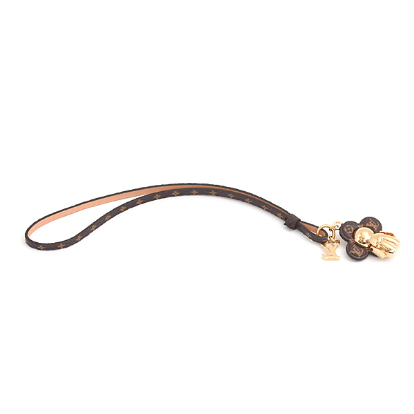 ルイヴィトン キーホルダー レディース バッグチャーム・ミニ ヴィヴィエンヌ ストラップ モノグラム Louis Vuitton M02177 中古