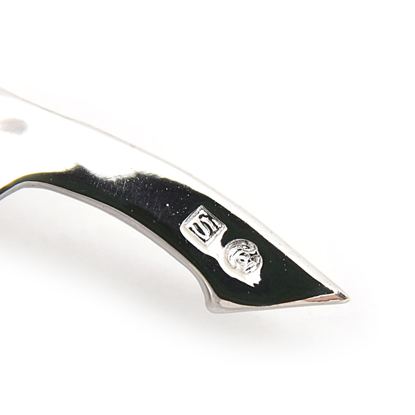 タサキ ブローチ レディース パール リーフデザイン 7.7mm珠 シルバー TASAKI SILVER 中古