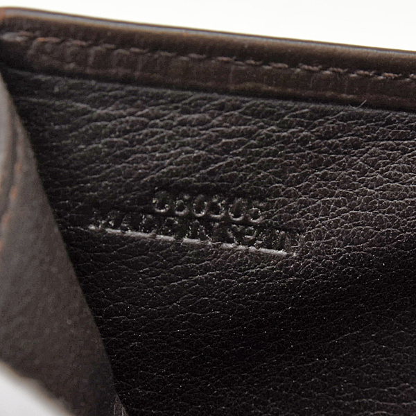 ロエベ 財布 メンズ レディース アナグラム 二つ折り財布 カード入れ 小銭入れ カーフ ブラウン LOEWE 中古
