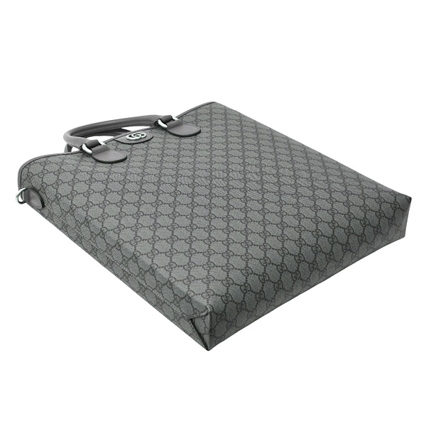 グッチ バッグ メンズ オフィディア GG ミディアム トートバッグ 2WAY  グレー系  GUCCI 792118 FADJK 1242 中古