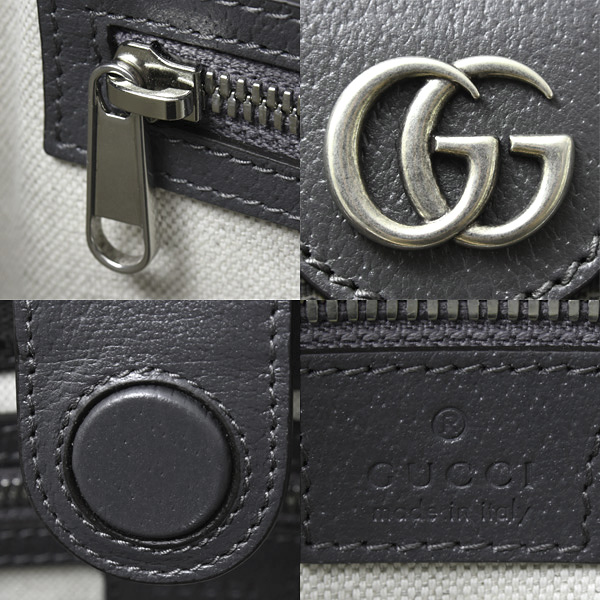グッチ バッグ メンズ オフィディア GG ミディアム トートバッグ 2WAY  グレー系  GUCCI 792118 FADJK 1242 中古