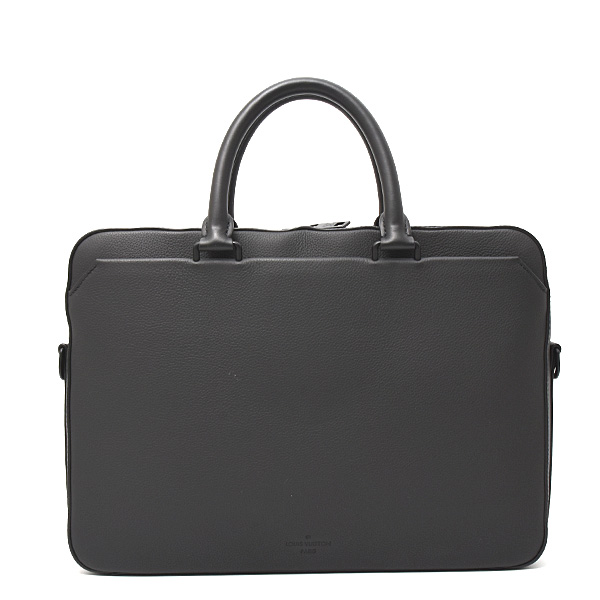 ルイヴィトン バッグ メンズ LVアエログラム パイロットブリーフケース ビジネスバッグ ノワール Louis Vuitton M23778 中古