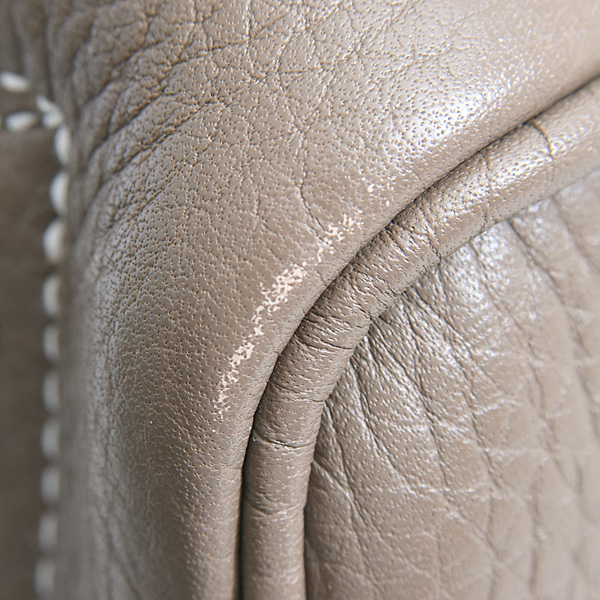 エルメス バッグ レディース ヴィクトリア2 35 ミニボストンバッグ T刻印 エトゥープ トリヨンクレマンス HERMES 中古