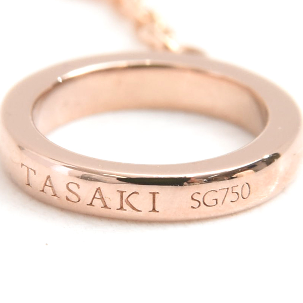 タサキ ネックレス レディース プチ パール ネックレス ベビーパール ピンクゴールド TASAKI 750PG 中古