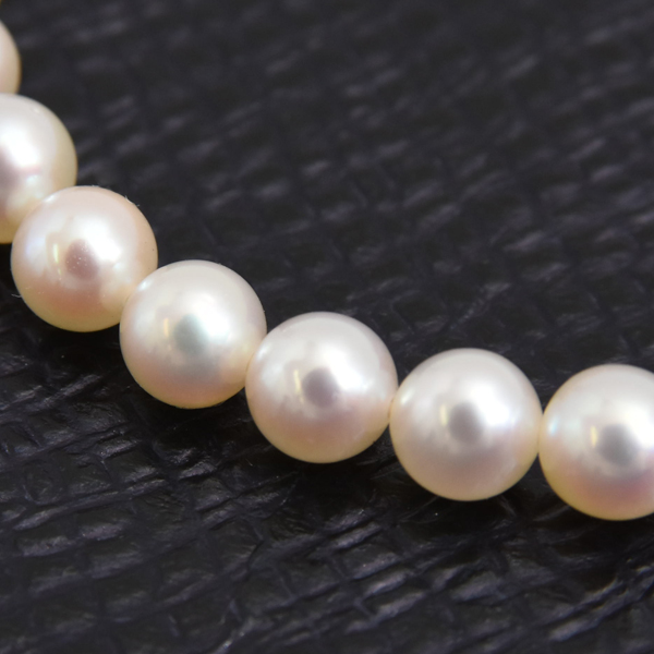タサキ ネックレス レディース プチ パール ネックレス ベビーパール ピンクゴールド TASAKI 750PG 中古