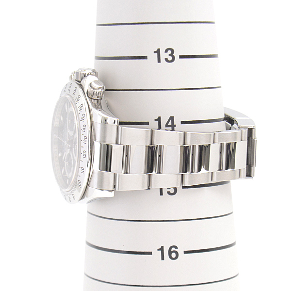 ロレックス 時計 メンズ コスモグラフ デイトナ 自動巻 ブラック文字盤 G番 SS ステンレス ROLEX 116520 中古