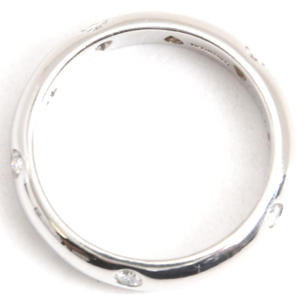 ティファニー 指輪 レディース ドッツリング 9号 プラチナ TIFFANY PLAT 中古