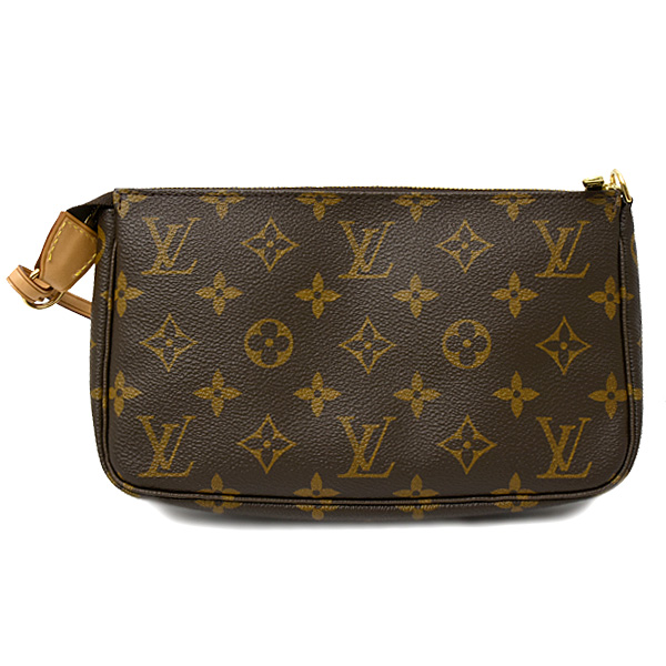 ルイヴィトン バッグ レディース ポシェット アクセソワール ハンドバッグ ポーチ モノグラム Louis Vuitton M51980 中古