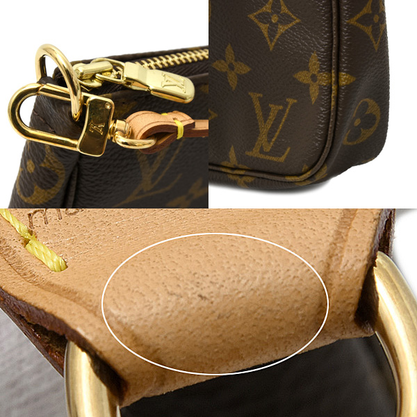 ルイヴィトン バッグ レディース ポシェット アクセソワール ハンドバッグ ポーチ モノグラム Louis Vuitton M51980 中古