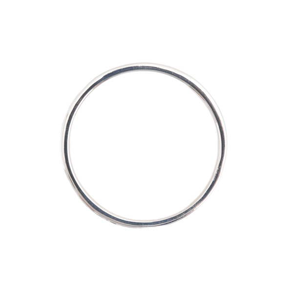 ティファニー 指輪 レディース メンズ アトラスリング 実測サイズ24号 3.4g スターリングシルバー SV925 TIFFANY 中古