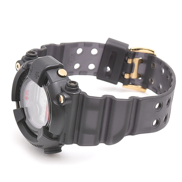 カシオ 時計 メンズ G-SHOCK Gショック フロッグマン STUSSY×BAPE トリプルネーム 電池式 デジタル ブラック文字盤 CASIO GF-8250BS 中古