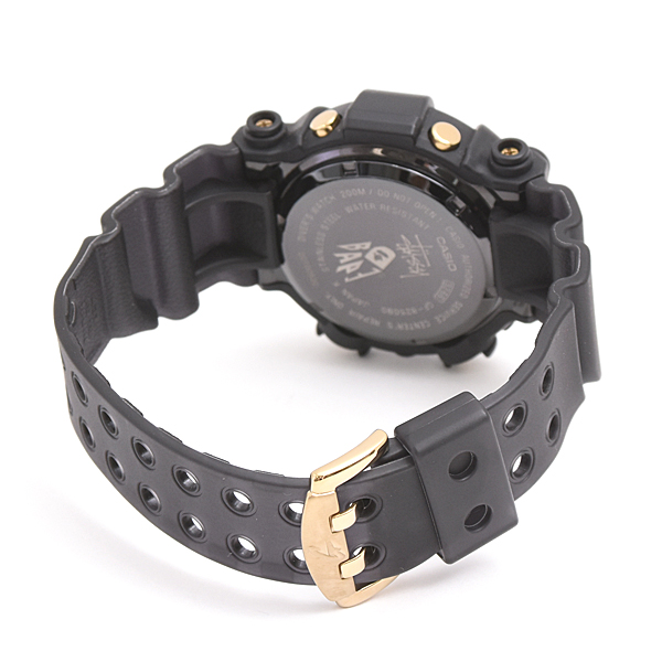カシオ 時計 メンズ G-SHOCK Gショック フロッグマン STUSSY×BAPE トリプルネーム 電池式 デジタル ブラック文字盤 CASIO GF-8250BS 中古