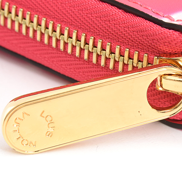 ルイヴィトン 財布 レディース ジッピー ウォレット ヴェルニ 長財布 2022年バレンタイン限定 ピンク Louis Vuitton M81154 中古