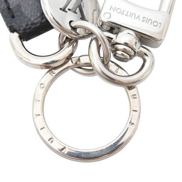 ルイヴィトン キーホルダー メンズ キーホルダー ドラゴンヌ モノグラム エクリプス ホワイト×ノワール Louis Vuitton M82379 中古