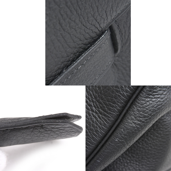 エルメス バッグ レディース バーキン35 □F刻 ハンドバッグ スターマーク ブラック トゴ ブラック HERMES 中古