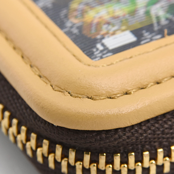ルイヴィトン キーホルダー レディース メンズ モノグラム LVミュージック バッグチャーム ブラウン マルチカラー Louis Vuitton M02487 中古