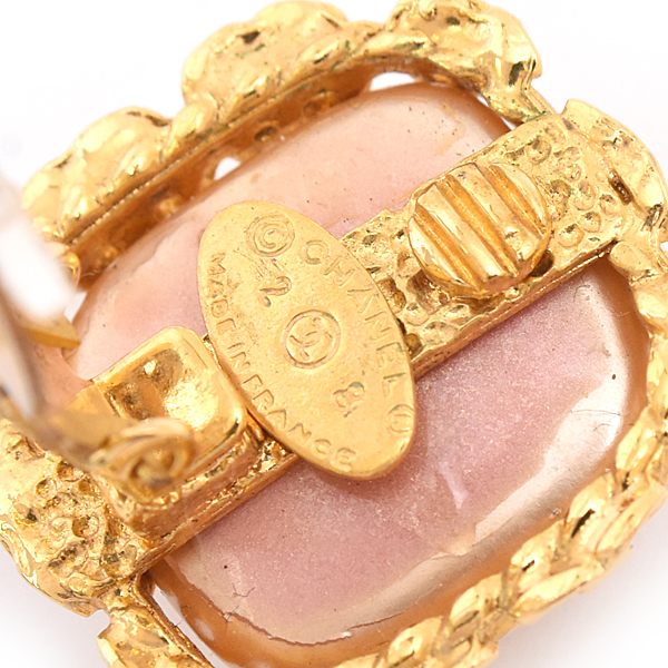 シャネル イヤリング レディース フェイクパール ココマーク ヴィンテージ ゴールド GP CHANEL 中古