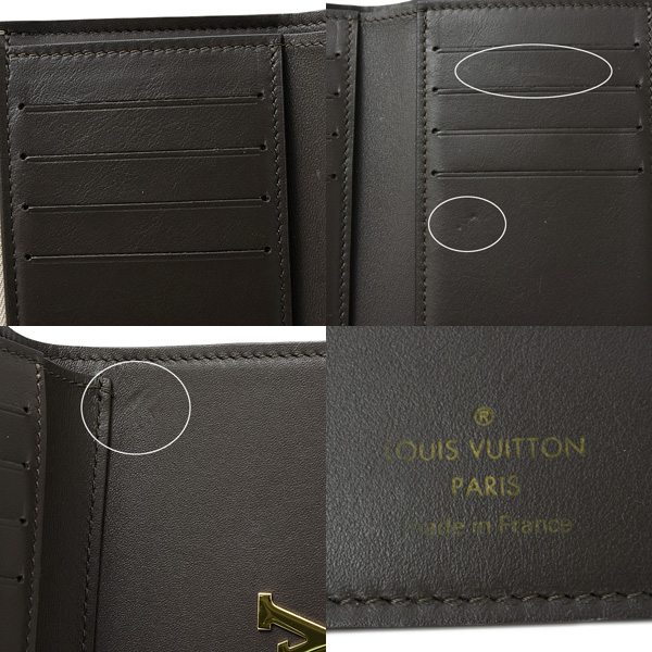 ルイヴィトン 財布 レディース ポルトフォイユカプシーヌコンパクト 三つ折り トリヨンレザー Louis Vuitton M62159 中古